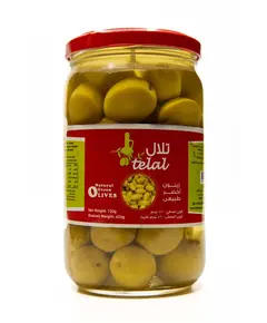 Telal Whole Green Olives - 720gm Tijarahub