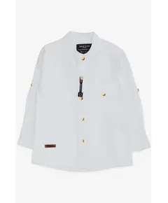 FemCasual - Ecru Shirt - 40%Polyester 60% Cotton - For Baby Boy