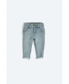 Giggles - Denim Pantqr - Kids Girls Pollen Lycra 95% Cotton 5% Elastane