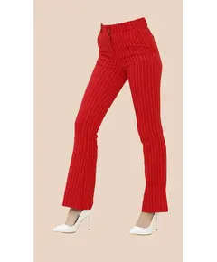 Fancy Trousers - Women's Wear - Wool & Lycra - Red