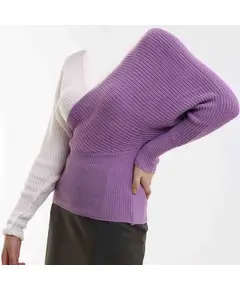 Long Sleeve Sweater - Women's Wear - 70% Cotton & 30% Polyester