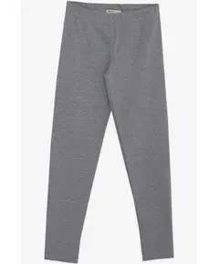 Basic Gray Leggings High Waist - Girl's Wear - Cotton & Lycra