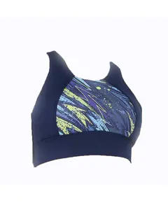 Printed Sports Bra - Women's Wear - 77% Polyester 23% Spandex