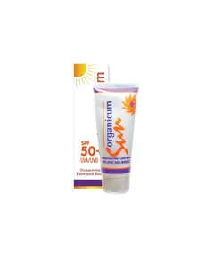 Organicum - لوشن حماية للوجه والجسم من اشاعة الشمس SPF50+ 100 مل - تجارة هب