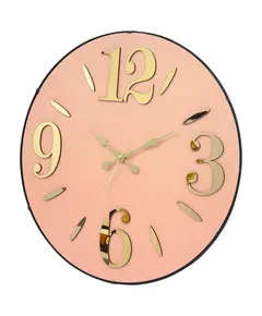 Revello Saat - Plexiglass Wall Clock - Large Convex Design