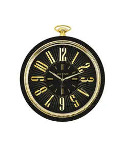 Revello Saat 253-2 Black & Gold Chain Wall Clock - Vintage Home DecorTijaraHub