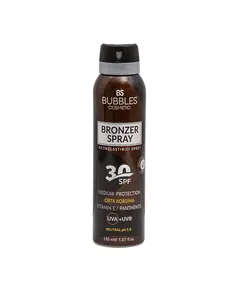 Bronzer Spray With Vitamin E & Panthenol ( Medium Protection ) Neutral pH 5.5 - 150 ml​ - Bubbles Cosmetics Tijarahub