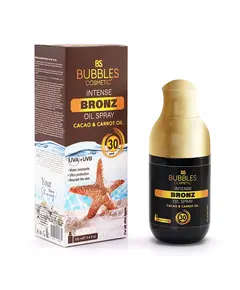 Intense Bronz Oil Spray With Cocoa & Carrot Extracts - 100 ml​ - Bubbles Cosmetics Tijarahub