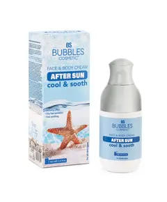 Face and Body Cream After Sun - Cool & Sooth - 100 ml​ - Bubbles Cosmetics TijaraHub