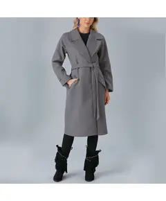 Coat with Sleeve and Pocket Detail - Women's Wear - Turkey Fashion