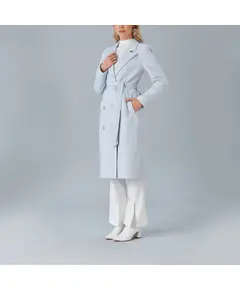 Coat with Belt and Buttoned Detail - Women's Wear - Turkey Fashion