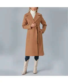 Coat with Belt - Women's Wear - Turkey Fashion