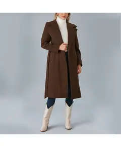 Coat with Belt - Women's Wear - Turkey Fashion