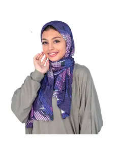 Printed Sports Hijab Scarf - Women's Wear - Dry-fit PolyesterPrinted Sports Hijab Scarf - Women's Wear - Dry-fit Polyester