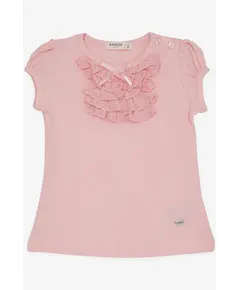 Basic Casual T-Shirt - Girls' Wear - CottonBasic Casual T-Shirt - Girls' Wear - Cotton