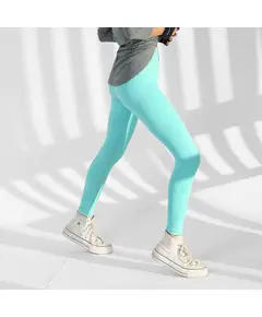 Plain Sportive Stretch Leggings - Women's Wear - Poly-Spandex