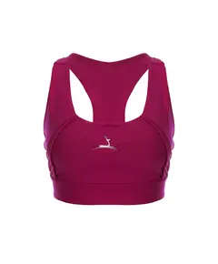 Plain Elevate Sports Bra - Women's Wear - 77% Polyester 23% Spandex