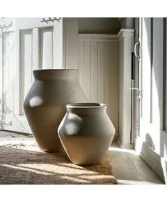 Wholesale - Fiberglass Sicily Pot - Handmade - Outdoor Garden - 60 × 60 cm - Unique Pots & Plants TijaraHub