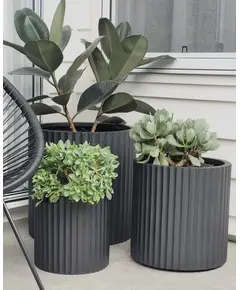 Unique Pots & Plants - Handmade - Fiberglass Julia Pot - Home & Garden Decoration - Wholesale - 30 cm×30 cm TijaraHub