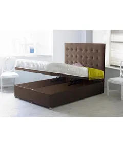 BedNHome - Woven Fabric Bed - Featuring Adjustable Mechanism - 195 × 100 × 35 cm TijaraHub