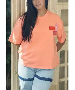 High Quality Orange T-shirt - Women's Egyptian Wholesale Clothing - Comfort - Tijarahub
