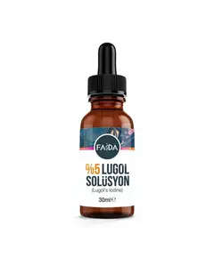 Lugol's 5% Iodine Solution - Top-quality 30ml for Essential Health Support - Faida