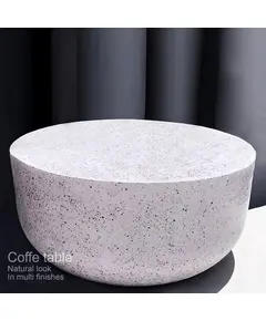 Coffee Table 90x45 cm - Wholesale Waterproof Polyester Stone Furniture - Shaheen Farouk Designs - TijaraHub