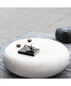 Coffee Table 110x40 cm - Waterproof Polyester Stone Furniture - Shaheen Farouk Designs - TijaraHub