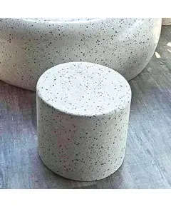 Terrazzo 5 Circle Chair 40 x 40 cm - Wholesale Handmade Polyester Stone Seating - Shaheen Farouk Designs - tijarahub