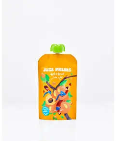Just Fruits Apple & Apricot Puree Pouches - Natural Beverage by Just Fruits - TijaraHub