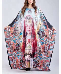 Unique Desert Queen Short Cardigan - Buy In Bulk - Fashion for Women - Satin Silk - 85 cm - Tijarahub