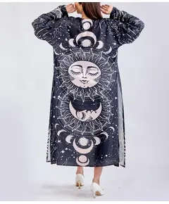 Trendy Hassan & Naema Kaftan - Wholesale Clothing - Fashion for Women - Crepe - 150 cm - Tijarahub