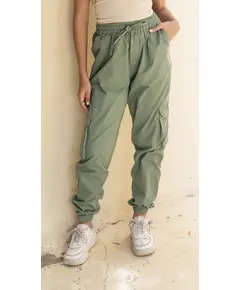 Stylish Olive Cargo Pants - Wholesale Suppliers - Women's Clothes - Gabardine - New Style - Tijarahub