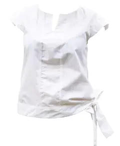 High Quality White Tie Side Top - Wholesale Clothes From Egypt - Women's Clothes - Chic - Tijarahub