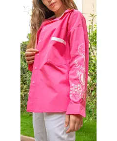Premium Quality Fuchsia Long Sleeve Buttoned Shirt - Wholesale Clothing - Women's Clothes - Chic - Tijarahub