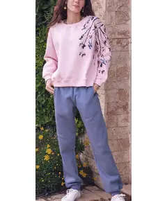 Comfort Light Rose Pajama Set - Wholesale Women's Clothing - Cotton - High Quality - Tijarahub