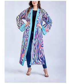 Luxurious Utobia Open Kaftan - Wholesale Clothing - Fashion for Women - Crepe - Tijarahub