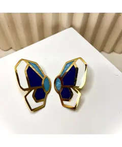 Yomn Jewellery - Earings - B2B Platform - Wings of Elegance - Butterfly Earrings - TijaraHub