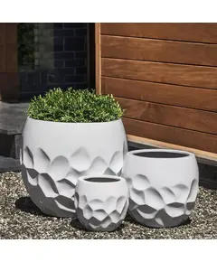 Pots - Polyester Stone Handmade - Wholesale Outdoor Accessories - Shaheen Farouk Designs - TijaraHub