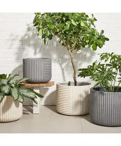 Pots - Handmade Polyester Stone Planters - Shaheen Farouk Designs - TijaraHub