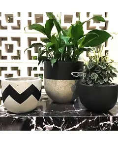 Pots - Wholesale Polyester Stone Garden Accessories - Shaheen Farouk Designs - TijaraHub