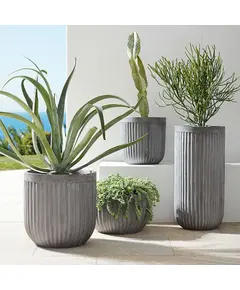 Pots - Handmade Polyester Stone Planters - Shaheen Farouk Designs - TijaraHub