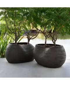 وعاء نباتات - حجر بوليستر صناعة يدوية - إكسسوارات خارجية بالجملة - تجارة هب
