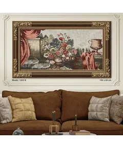 Classic Goblin Fabric Tableau- Brown Model: 1202B-TijaraHub