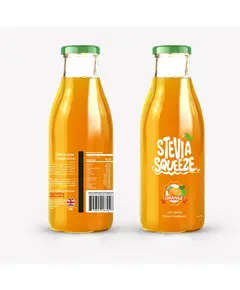 Stevia Juice Orange - 300 ml - B2B Beverage Zero Sugar - Natural 100% TijaraHub
