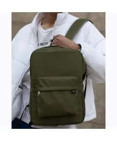 Basic Olive Backpackk - Wholesale Bags - Heavy Rosetta liner - High-quality Treated Spun - Dot Gallery - TijaraHub
