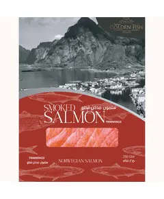 Smoked Salmon Trimmings 250 gm - B2B - Seafood - Golden Fish - Tijarahub