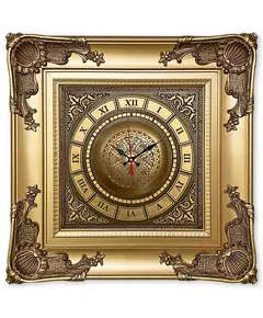 Luxury Wall Clock - B2B - 3D Sculpture Wall clock - Model: 40\2G-TijaraHub