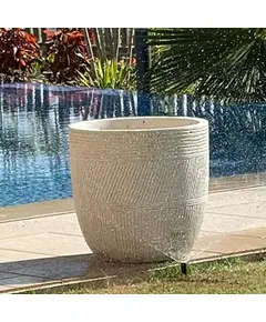 Pots - Handmade Polyester Stone Planters - Shaheen Farouk Designs - TijaraHub