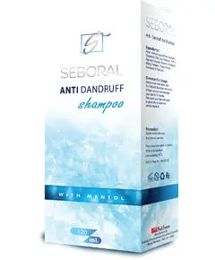 Seboral – Anti Dandruff Hair Shampoo with Menthol 120 ml Plastic Tube – Cosmetics Wholesale – Mash Premiere. TijaraHub!